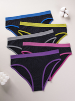 Braguitas sin costuras para mujer, suaves, elásticas y transpirables