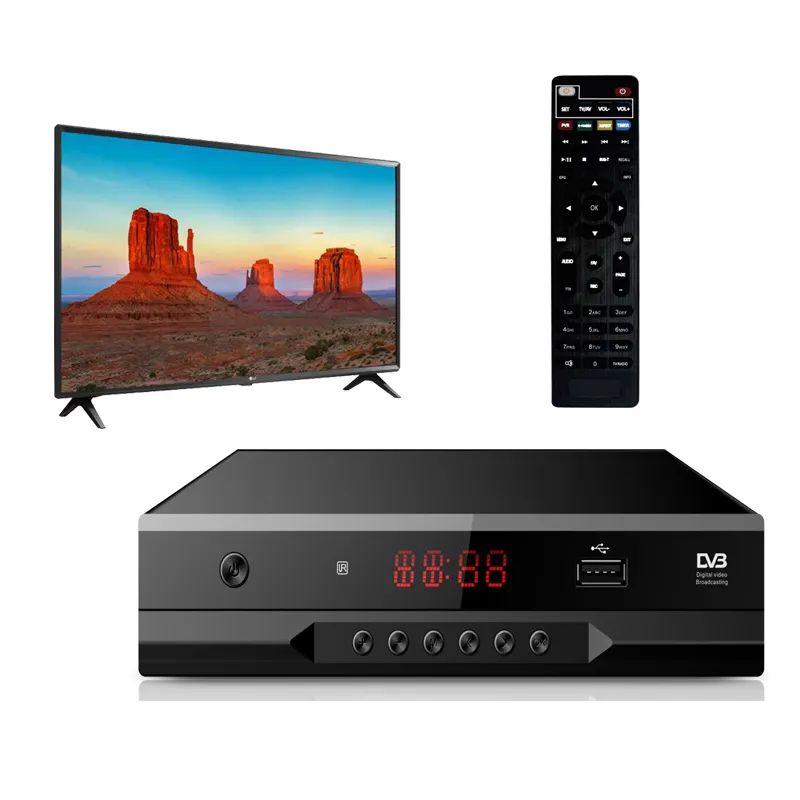JUNUO son Model STB/, DB-T TV kutusu/TV TV alıcısı HD kaydedici Set Top Box küresel kullanımı tv alıcısı