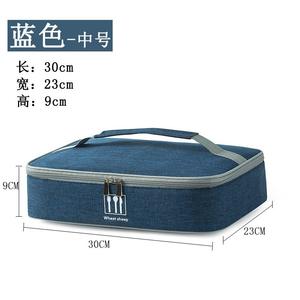 Sac à lunch isotherme pour étudiants, glacière portable en aluminium, petite, moyenne, grande taille, doublure en PEVA - Product Image 3