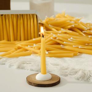 Juego <span class=keywords><strong>de</strong></span> Velas <span class=keywords><strong>de</strong></span> <span class=keywords><strong>Cera</strong></span> <span class=keywords><strong>de</strong></span> <span class=keywords><strong>Abeja</strong></span> 100% para Meditación <span class=keywords><strong>de</strong></span> 20 Minutos, Velas sin Humo para Yoga, Meditación <span class=keywords><strong>y</strong></span> Relajación, Gran Venta - Product Image 3