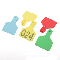 TPU Upgrade Blank Cattle Ohr marken 100PCS Manipulation sichere Tier identifikation Vieh Ohr marken Rinder Kühe Schweine Schaf Ziegen