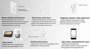 เซ็นเซอร์ตรวจจับแสงอัจฉริยะ LifeSmart Universal Alexa พร้อมระบบหรี่ไฟและตรวจจับความเคลื่อนไหว รองรับ WiFi สำหรับระบบอัตโนมัติในบ้าน และชุดอุปกรณ์ทำเบียร์ที่บ้าน - Product Image 6