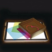 Table de jeu sensorielle éducative lumineuse pour enfants, panneau lumineux en acrylique pour enfants, table sensorielle pour l'autisme