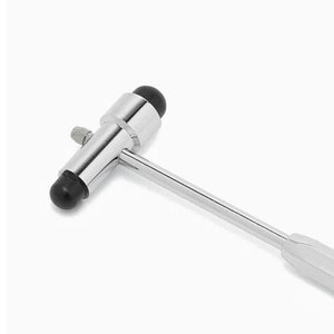Marteau réflexe neurologique orthopédique avec aiguille et brosse, outil d'examen médical diagnostique, ensemble chirurgical en acier inoxydable - Product Image 5