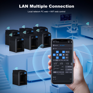 VEHO 1A High-Speed 600mm/s Klipper 3D <b>Printer</b> Wi-Fi Connectable FDM 3D Impresora for Home Use Supports PLA Material-New - Product Image 3