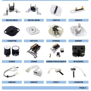 Motor para Trituradora de Hielo Whirlpool W10215646, 120VDC, 11.3N.m Torque, 15RPM, Eléctrico, de Plástico - Product Image 4