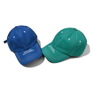 Casquette de baseball à large tête avec logo personnalisé Casquette brodée de lettres Casquette de camionneur à toit souple Casquette de papa parasol - Product Image 4