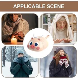 Calentador de Manos Eléctrico, Calentador de Bolsillo con Luz de Colores, Calentador USB de Bolsillo, Calentador de Manos Pequeño, Calentador de Bolsillo para el Hogar - Product Image 6