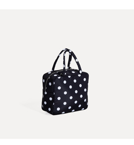 Bolso cuadrado mini de moda con estampado de lunares para mujer, bolso de hombro o bandolera de nailon informal y práctico - Product Image 4