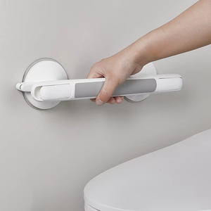 Nouveau design sans poinçon main courante pour personnes âgées poignée de <span class=keywords><strong>douche</strong></span> barres d'appui à ventouse pour baignoire - Product Image 6