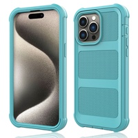 Coque de téléphone robot 4ème génération en gros, antidérapante et robuste avec béquille et étui pour iPhone 11 12 13 14 15 16 17 Pro Max