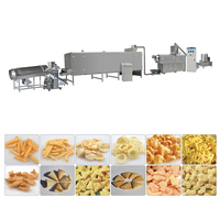 Machine de séchage de collations de riz et de maïs entièrement automatique Ligne de production de grains de maïs soufflés