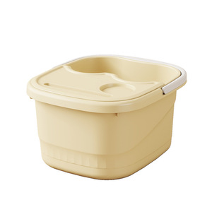 Foot Bath Tub High Depth Heat Preservation Massage Calf Coverage For Adults Home Use Polypropylene Material - Product Image 5