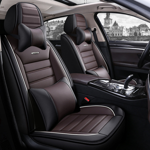 Housses de siège universelles en cuir, intérieur de voiture étanche, lot complet de housses pour sièges de voiture Gmc Savana, bonne qualité, - Product Image 6