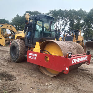 Dynapac CA251D Rouleau vibrant à tambour d'occasion Original Japan Core Engine Performance fiable pour les machines de construction de routes en stock - Product Image 4