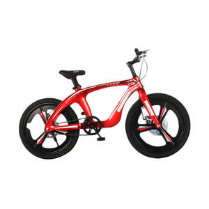Bicicleta de Montaña de acero para niños, cicla de 20 pulgadas de carbono, color negro y rojo, venta al por mayor, barata, Oem - Product Image 3