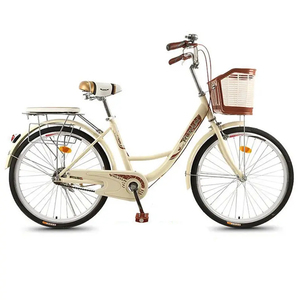 Bicicleta Urbana Nueva <span class=keywords><strong>de</strong></span> 18/20/22 Pulgadas <span class=keywords><strong>de</strong></span> Una Velocidad para Mujer con Canasta, Bicicleta para Desplazamientos Urbanos para <span class=keywords><strong>Dama</strong></span> - Product Image 5