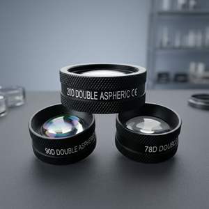 Exportador Internacional de Equipos Médicos, Paquete de Lentes 20D, 90D y 78D para Optometría y Oftalmología, Estuches Individuales de Plástico - Product Image 5