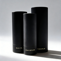 Emballage de flacon de parfum cylindrique rond de luxe personnalisé avec logo, 30 ml, 50 ml, 100 ml, huiles essentielles, tube en carton avec insert en EVA