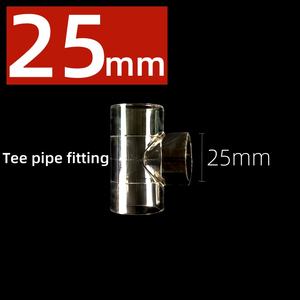 प्लास्टिक पीसी ट्यूब कनेक्टर पाइप फिटिंग कोहनी सीधे कूपलर और पारदर्शी पॉलीकार्बोनेट पाइप पानी पाइप फिटिंग 25 मिमी - Product Image 3