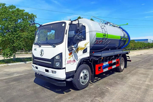 Custom Shacman 10000L Vacuum Fecal <b>Suction</b> Truck Suitable for toilet waste & river sludge cleaning hot sale in Africa - Product Image 5