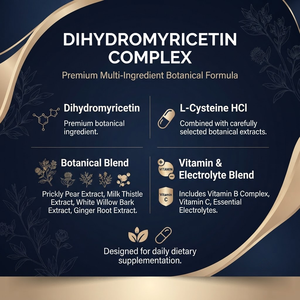 Cápsulas de Complejo DHM con Cardo Mariano y Vitamina C, 90 Unidades, Marca Privada OEM ODM - Product Image 3