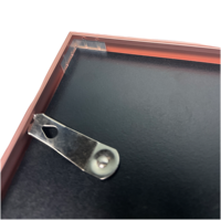 Marco Metálico Dorado Rosa Versátil para Pósteres A4, para Recuerdos de Boda y Exhibición de Fotografía, Marco de Aluminio Resistente para Fotos