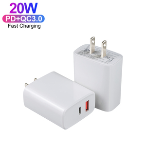 Chargeur 20W Type C USB Dual Ports PD Wall Charger 20W USB-C Power Adapter pour <span class=keywords><strong>Apple</strong></span> <span class=keywords><strong>iPhone</strong></span> 13 <span class=keywords><strong>14</strong></span> 15 Pro Max - Product Image 3