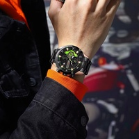 Montres CURREN 8402 en acier inoxydable pour hommes, design créatif, cadran lumineux avec chronographe, montres-bracelets décontractées pour hommes