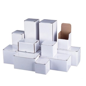 Custom <b>White</b> Candle Aromatherapy Rectangular Packaging <b>Box</b> Corrugated Paper Crystal Cup Packaging <b>Box</b> Extra Hard Foldable - Product Image 1
