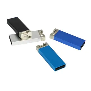 USB Flash drive logam, Flash Disk logam baru 2024, 4GB 8GB 16GB 32GB 64GB LOGO disesuaikan hadiah stik memori 100% kapasitas nyata