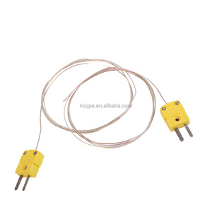 Kabel Pengukur Suhu Tipe Titik Solder TT-K-30 KIC Sensor Termokopel Tipe K dengan Berbagai Konektor - Product Image 6