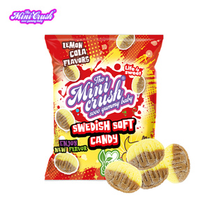 Oem Assorted Fruit Flavors <strong>Vegan</strong> Gummy Candy Halal Standard Sour Taste Natural Raw Material Swedish Style <strong>Sweets</strong> - Product Image 1