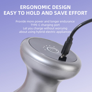 TAHATH มินิแบบพกพา 6 สปีดปืนนวดไร้สายรีโมทคอนโทรลไร้สาย 4 หัว 1500mAh แบตเตอรี่การนวดบำบัดแบบไมโอฟาสเชียล - Product Image 3