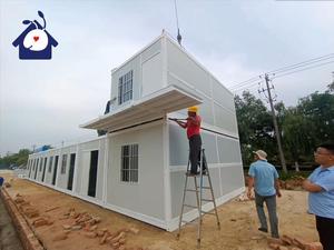 Installation rapide 20ft 40ft Container House Préfabriqué Pliable Mobile Home Office Utilisation - Product Image 3