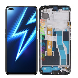 Display OEM IParts per <span class=keywords><strong>Realme</strong></span> 6 Pro RMX2061 RMX2063 6 RMX2001 6S RMX2002 <span class=keywords><strong>Realme</strong></span> <span class=keywords><strong>7</strong></span> RMX2155 LCD Touch Screen con Telaio Assemblato - Product Image 1