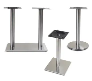 PurelyFeel матовые ножки для стола из нержавеющей стали, десертный магазин, столовая стойка для ножек стола, металлическая подставка