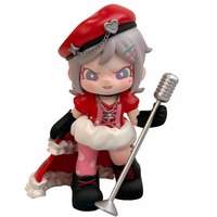 Meilleures ventes : Figurines décoratives en PVC Kawaii de la série TNT Acoustic Wave Fission, 9 pièces/ensemble, boîte mystère, mini-jouet Rayan Dora 100 % authentique