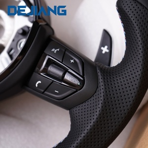 Volante de Cuero Completo para Automóvil M-Sport, <span class=keywords><strong>Precio</strong></span> de Fábrica, para Uso Diario, Compatible con <span class=keywords><strong>BMW</strong></span> F01 F20 F30 F15 F16 F21 F22 F31 F32 F25 M3 <span class=keywords><strong>M5</strong></span> - Product Image 4