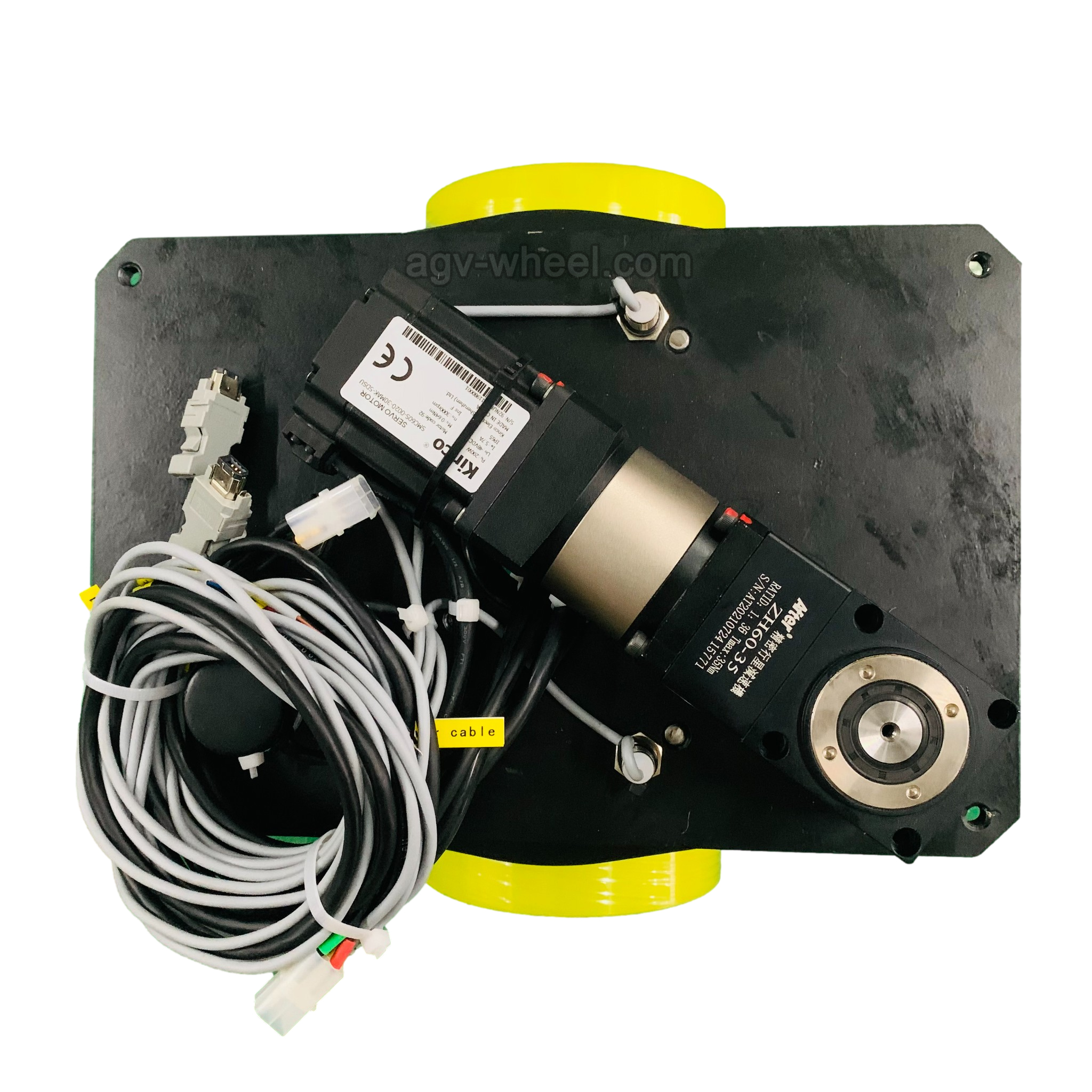 ZL-C240 500KG Differential Drive Wheel Damping Stroke 10mm Polyurethane Ets Accelerate
