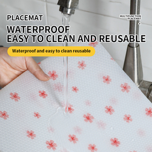 Bán buôn hoa anh đào không trượt nhà bếp ngăn kéo gấp bảng miếng đệm không thấm nước Eva tủ lạnh Thảm Kệ lót - Product Image 5