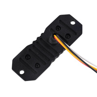 Feux de signalisation LED CIGO LED-03K-4 12V avec 15 modes clignotants sélectionnables, mini balise de grille, feux stroboscopiques pour Yamaha