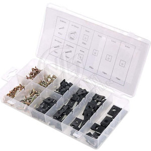 Kit de Reparación de Fijaciones Automotrices Smooth Sailing, 170 Piezas, Tornillos Autorroscantes en Forma de U, Cabeza Plana Phillips - Product Image 5