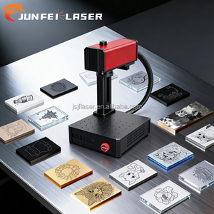 Machine de marquage laser de bureau compacte JUNFEI 5W, modèle séparé 20W 30W 60W pour plaque métallique et acier inoxydable, graveur laser - Product Image 1