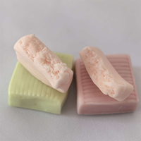 Multicolor vierkante kauwgom snoepjes, diverse fruit smaken, individueel verpakt, groothandel snoepgoed, OEM private label