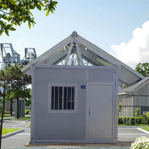 Panel sándwich de acero prefabricado duradero contenedor de Casa cápsula para el hogar móvil para la construcción de almacenes temporales uso en el baño - Product Image 2