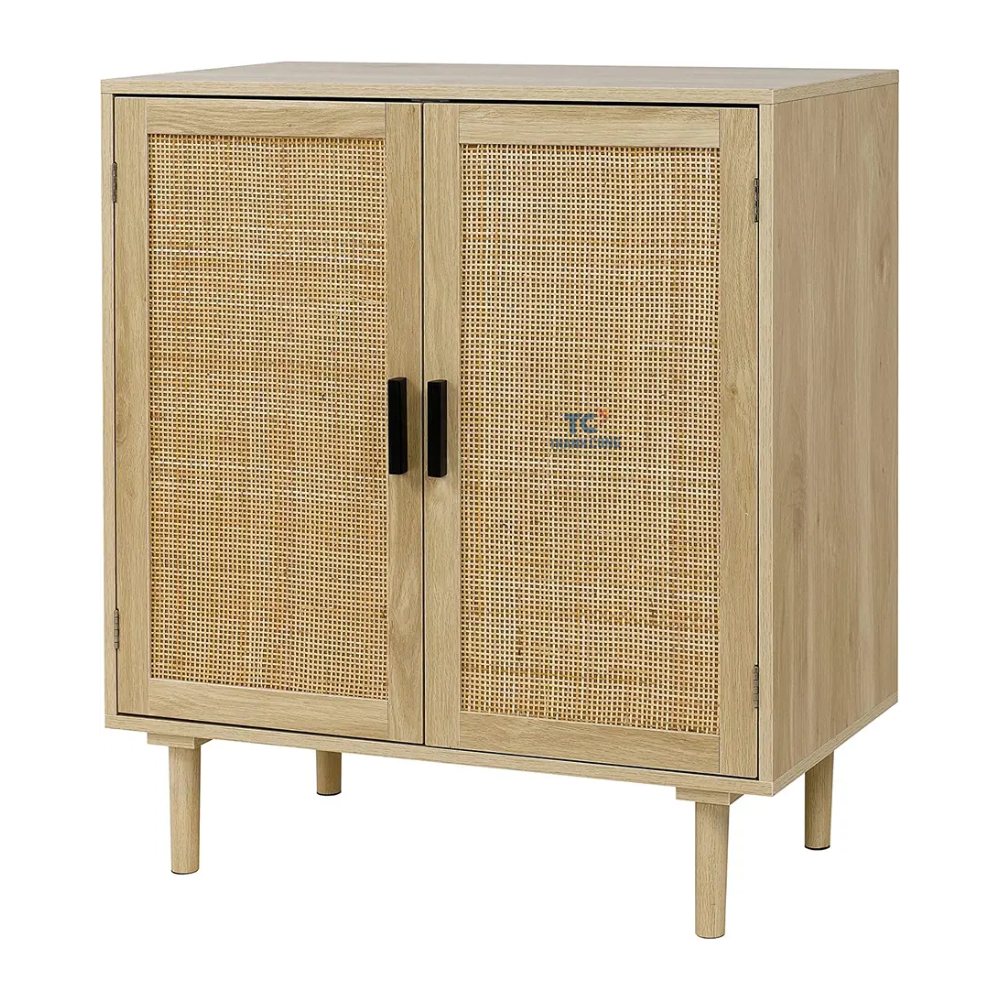 Деревянный бамбуковый шкаф из ротанга для гостиной, кухни, серванта, для хранения на заказ, Современная мраморная тумбочка, тумбочки