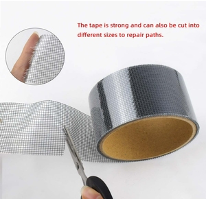 Pegatina de reparación de mosquitera autoadhesiva de diseño moderno para ventanas de Villa y Hotel y orificio de drenaje de puerta, mosquitera de verano - Product Image 2