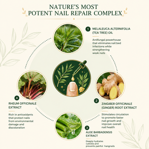 Sérum pour les ongles à l'arbre à thé et au gingembre, 30 ml, marque privée OEM, soin hydratant des cuticules, fortifiant pour les ongles secs, cassants et abîmés - Product Image 3