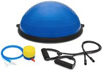 Équilibreur de ballon d'équilibre Équipement de gymnastique à domicile Entraînements guidés Pompe Plate-forme de fitness gonflable bleue Équilibrage de la force
